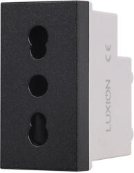 Luxion Modul Priza Simpla Ingusta LUXION, Standard Italian (LXI-052B)