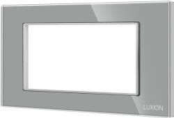 Luxion Rama din sticla securizata 4M Luxion gri, standard italian, cu suport (LXI-GF004GY)
