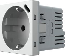 LIVOLO Priza Schuko cu USB-C Livolo, standard german, gri, serie noua (C7-VL-FCTF16A.UC18W-2IP)