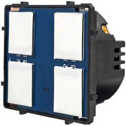 Luxion Modul întrerupator touch cvadruplu din silicon compatibil Luxion (LX-ST-401)
