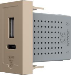 LIVOLO Modul Priza USB-A + USB-C, 20W LIVOLO (VL-FCUA.UC-1AP)