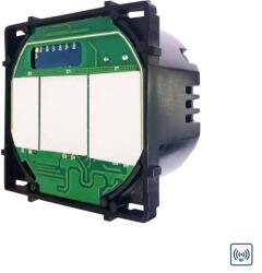 Luxion Modul întrerupator triplu cu touch Luxion RF433 pentru rame din sticla (LX-MT-R301)