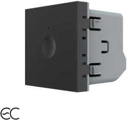 LIVOLO Modul întrerupator simplu Zigbee EC cu touch Livolo, negru (C7-VL-FC1Z2-2BP)