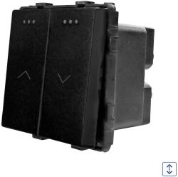 Luxion Intrerupator mecanic pentru jaluzele Luxion, negru, design compact (LX-MP031B)