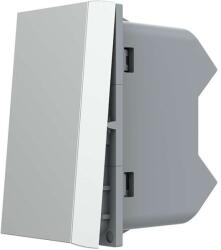 LIVOLO Intrerupator simplu mecanic cap cruce Livolo, modul gri (C7-VL-FCMM10A-1I)