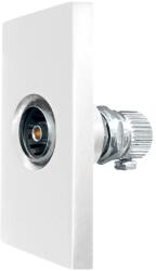 Luxion Priza TV modulara 1M Luxion alba, compatibila cu rame din sticla (LX-MP026W)