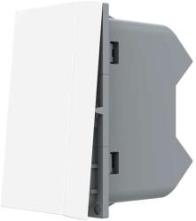 LIVOLO Modul întrerupator mecanic cap cruce Livolo, alb, pentru doza standard (C7-VL-FCMM10A-1W)