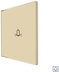 Luxion Panou touch pentru sonerie din sticla securizata, auriu, Luxion (LX-GP012G)