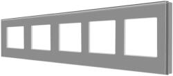 Luxion Rama cvintupla Luxion din sticla securizata, gri, pentru module (LX-M1-5FGY)