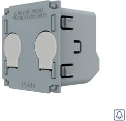 LIVOLO Intrerupator dublu cu revenire touch Livolo, modul reset/sonerie (VL-FC2B-2G)
