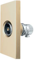 Luxion Priza TV modulara 1M Luxion, aurie, compatibila cu rame din sticla (LX-MP026G)