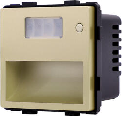 Luxion Lampa de veghe modulara cu senzor de miscare Luxion, auriu (LX-MP-SR02G)