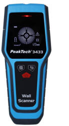 PeakTech Detector metal, lemn si cabluri in perete PeakTech P 3433 (PKT4250569405648)
