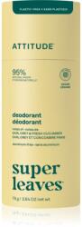 ATTITUDE Super Leaves Natural Deodorant deodorant stick fără aluminiu Earl Grey & Cucumber 75 g