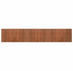vidaXL négyszögletű barna bambusz szőnyeg 60 x 300 cm 2.3 kg (376722)