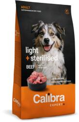 Calibra Dog Expert+ Adult Light & Sterilised Beef 750 g