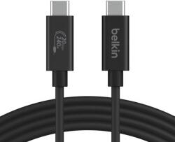 Belkin Cablu Date si Incarcare USB-C - USB-C Belkin Connect INZ004bt2MBK, 240W, 2m, Negru (BEL-0065)
