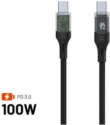 FIXED FIXDD-CC2-BK USB 2.0 2 M USB C 4, 8 Gbit/s 100 W Fekete USB kábel (FIXDD-CC2-BK)