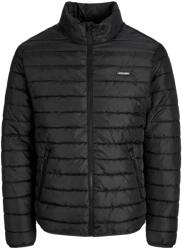 Jack & Jones Plus Jacheta matlasata barbati big sizes, fara gluga, Regular fit, JJELVIS, Negru, 4XL (12306169_000000_4XL)