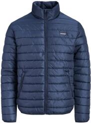 Jack & Jones Plus Jacheta matlasata barbati big sizes, fara gluga, Regular fit, JJELVIS, Bleumarin inchis, 6XL (12306169_282D3C_6XL)