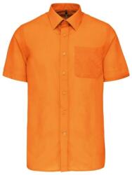 Kariban Férfi rövid ujjú Ace ing, KA551, narancssárga, 6XL (ka551or-6xl)