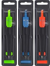 Faber-Castell Körző készlet, FABER-CASTELL, vegyes színek (TFC174100) - becsiirodaker