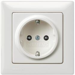 Siemens Priza Schuko Siemens 5UB1511 cu Cadru Titan Alb (5370931)