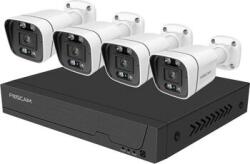 Foscam Sistem supraveghere Foscam FNA 108 E B4 2T (negru/alb, FNA108E inregistrator 8 canale, 4x aparat foto V8EP) (FNA 108 E B4 2T wh)