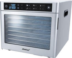 Steba Aparat uscare alimente Steba ED 80 Otel Inoxidabil Deluxe, 500 wati, suprafata de uscare 30cm x 28cm pe nivel (05-57-00)