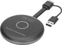 ASSMANN Transmiator wireless HDMI Digitus Click Present PRO, extensie HDMI (negru) (DS-55322)
