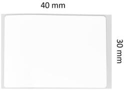 Niimbot R B21 címke, 40×30 mm, 230 db, fehér (A2A88608401)