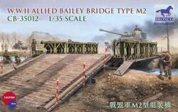 Bronco Models Model asamblabil Bronco Models Militar - Pod WWII Allied Bailey Bridge Tip M2 (CB35012)