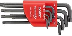 FORMAT torx kulcs készlet 8db-os, hajlított, furatos (58811800)