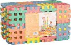 Marioinex Marioinex, Waffle, cuburi de constructie in culori pastelate, 96 de piese