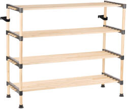 SEOWOOD Raft modular din lemn cu 4 polite SEOWOOD, SCS-7504, 63 cm (SW6380) Raft