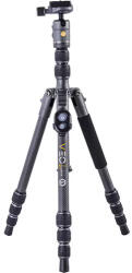 Vanguard Trepied foto-video pentru telefoane Vanguard VEO 3 GO 204CB, Fibra carbon, Negru/Gri