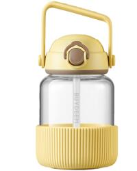 Buydeem Sticla cu pai portabila BUYDEEM DG78-MY, 800 ml Galben (DG78-MY)