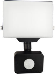 Adviti Proiector LED, Orno, 20W cu PIR, 1600lm, IP44, 4000K, Aluminiu + Policarbonat, Alb/Negru (AD-NL-6463BLR4)