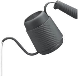 BUYDEEM Ceainic BUYDEEM CD2006, design retro, 300ml, culoare Ink Grey, cu maner din silicon