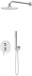 Oltens Set baterie cadă-duș Oltens Molle 34113100, cap de duș Oltens Vindel 37000100, 39400100, 37102100, 39304100, 37200100 (36651100)