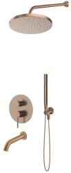 Oltens Set baterie cadă-duș Oltens Molle 34113610, cap de duș Oltens Pluva 37010610, 39100610, 39402610, 39304610, 37102610, 37200610 (36652610)