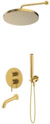 Oltens Set baterie cadă-duș Oltens Molle 34113810, cap de duș Oltens Alvo 37011810, 39100810, 39402810, 39305810, 37106810, 37203800 (36653810)