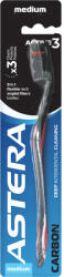 Astera Periuţă de dinţi Active 3 Carbon, Medium