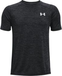 Under Armour UA Tech 2.0 SS Black Mărime copii: 140-146 / Culoare: negru/alb (1363284-001)