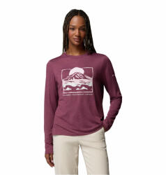 Columbia Parsons Point LS Graphic Tee Mărime: L / Culoare: violet (2172711551)