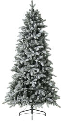  Prémium Műfenyő - Hófödte - LED - 210 cm