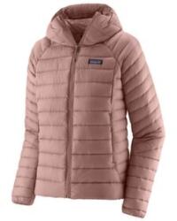 Patagonia Down Sweater Hoody Women Jachetă Moonrise Taupe M
