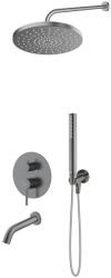 Oltens Set baterie cadă-duș Oltens Molle 34113400, cap de duș Oltens Pluva 37010400, 39100400, 39402400, 39304400, 37102400, 37200400 (36652400)