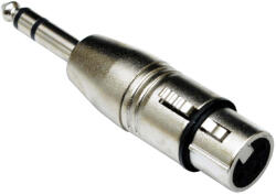 Thunder Germany ADP-012 Átalakító (XLR mama - 6, 3 mm Jack papa) - Sztereó / Szimmetrikus - mkaudio