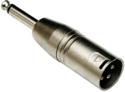 Thunder Germany ADP-021 Átalakító (XLR papa - 6, 3 mm Jack papa) - mono / Aszimmetrikus - mkaudio